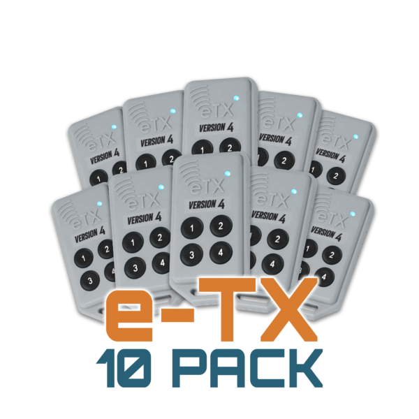 e-TX Remote 10 Pack
